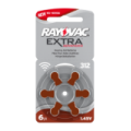 Rayovac høreapparatbatterier - type 312AU (120 stk)