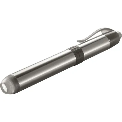 LED Lommelykt 3 lm Sølv